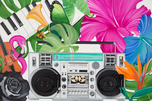 "Musical Paradise" Canvas Print