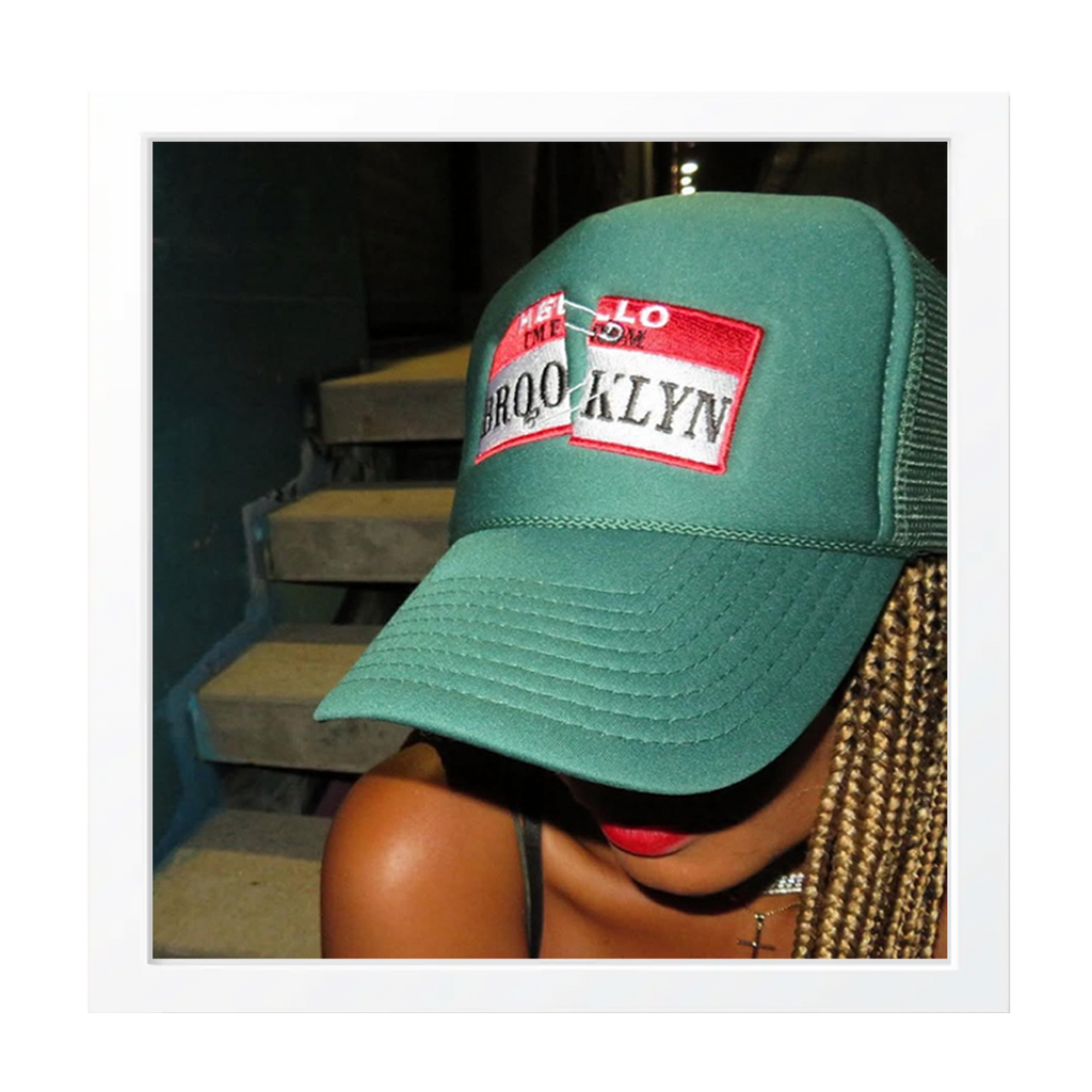 "Hello I'm From Brooklyn" Embroidered Trucker Hat