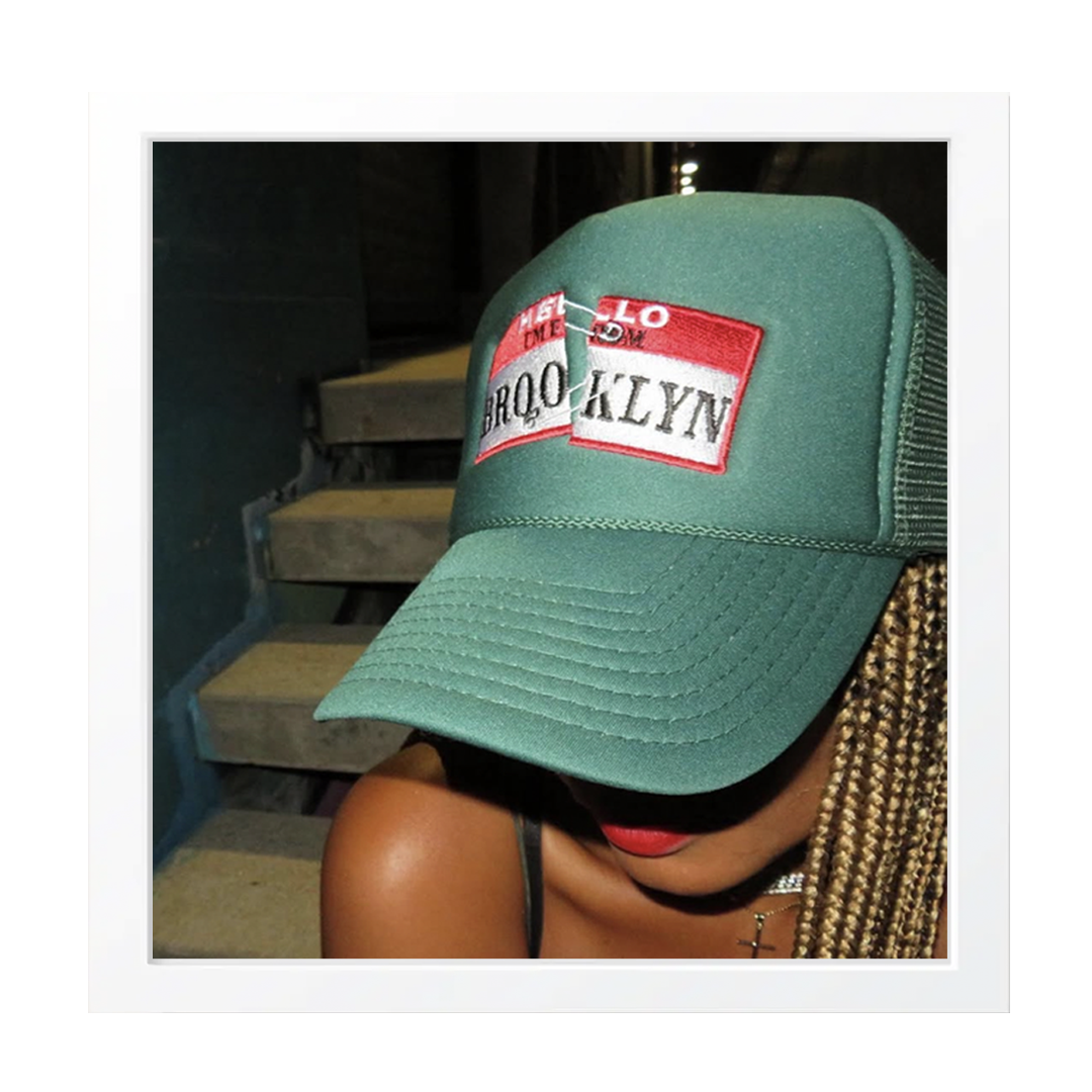 "Hello I'm From Brooklyn" Embroidered Trucker Hat
