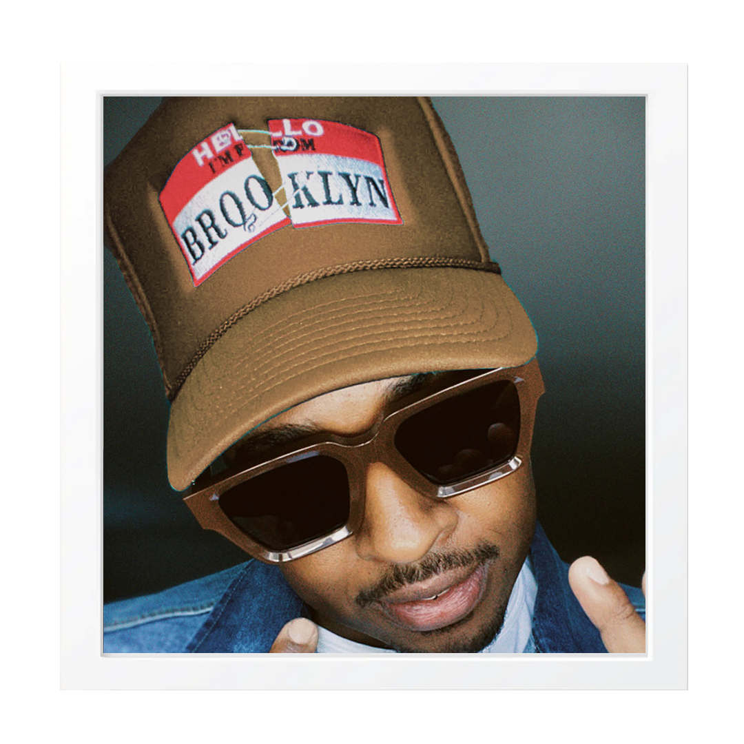 "Hello I'm From Brooklyn" Embroidered Trucker Hat